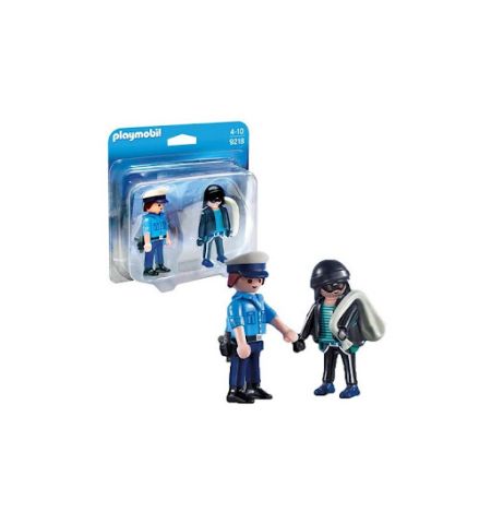 DUO PACK POLICÍA Y LADRÓN PLAYMOBIL 9218 PLAYMOBIL 9218