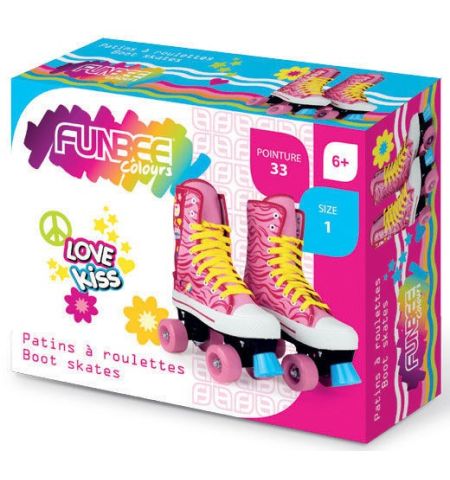 PATINES DE BOTA ROSA TALLA 34-35
PATINES FUNBEE LOVEKISS