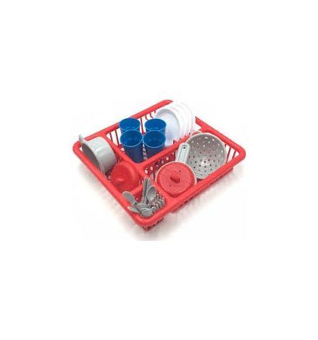 Escurridor con menaje cocina 26pz. ESCURRIDOR TACHAN 26 PIEZAS