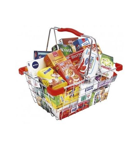 Cesta Supermercado de Metal con Accesorios CESTA METAL