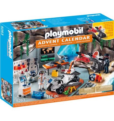 CALENDARIO DE ADVIENTO AGENTES PLAYMOBIL 9263
