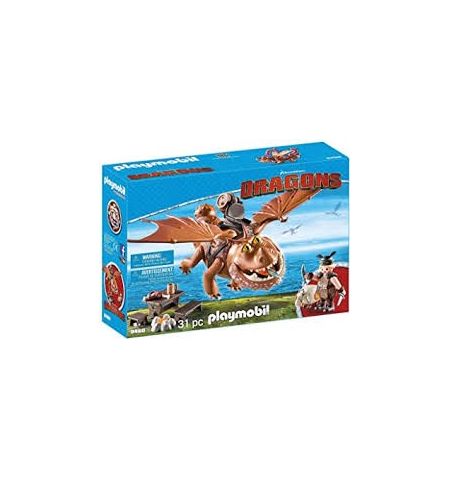PLAYMOBIL DreamWorks Dragons Barrilete y Patapez PLAYMOBIL 9460 BARRILETE PATAPEZ