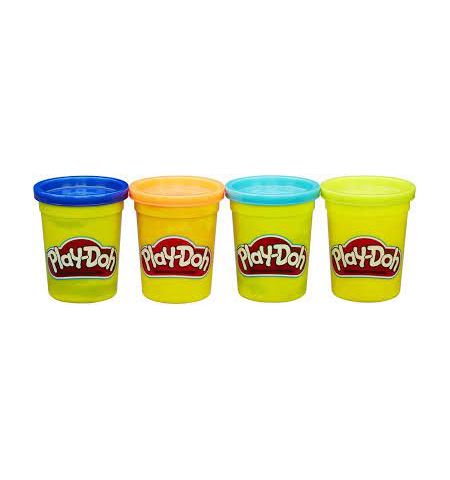 Pack 4 Botes Play-Doh PLASTILINA PLAYDOH