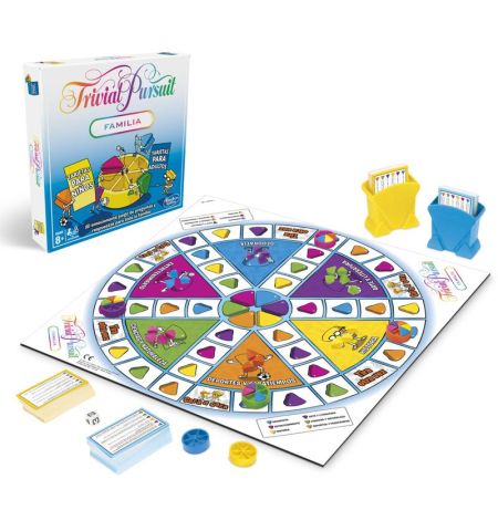 JUEGO TRIVIAL PURSUIT EDICION FAMILIA E1921 HASBRO GAMING TRIVIAL PURSUIT FAMILIA