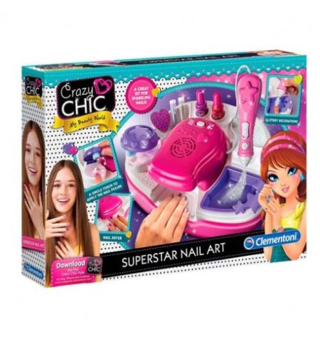 Crazy Chic Diseña tus Uñas Deluxe DISEÑA LAS UÑAS NALIL ART CLEMENTONI