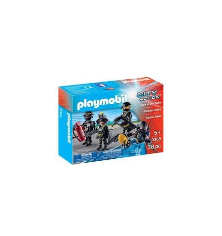 Playmobil City Action Equipo de las Fuerzas Especiales PLAYMOBIL 9365 EQUIPO DE FUERZAS ESPECIALES