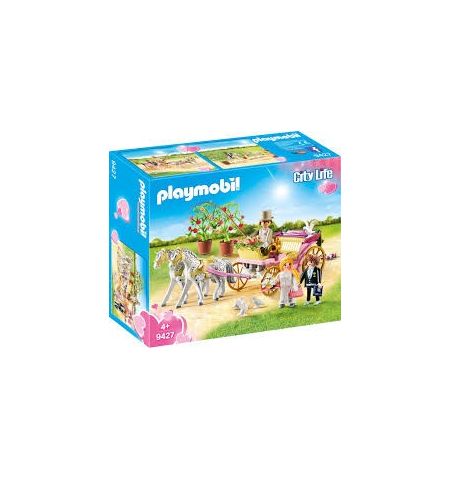 PLAYMOBIL- Carruaje Nupcial CARRUAJE NUPCIAL PLAYMOBIL 9427