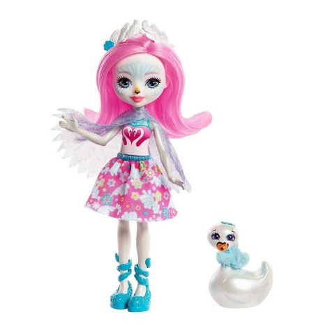 MUÑECA SAFFI SWAN ENCHANTIMALS ENCHANTIMALS SAFFI SWAN E POISE