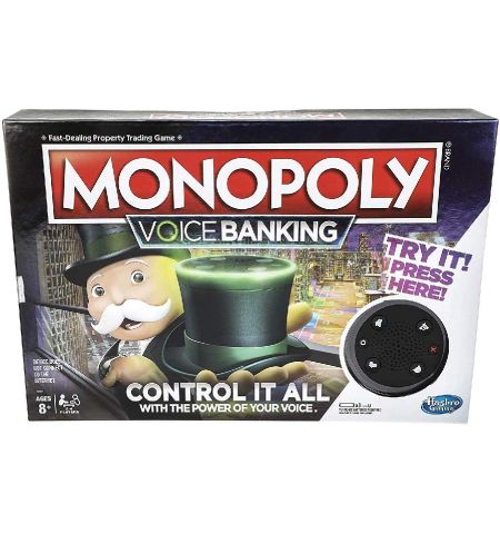 MONOPOLY VOICE BANKING E4816 HASBRO GAMING MONOPOLY VOICE BANKING