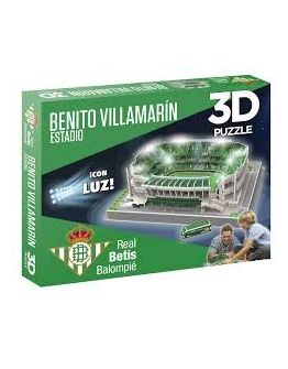 PUZZLE 3D  CON LUZ VENITO VILLAMARIN ESTADIO REAL BETIS