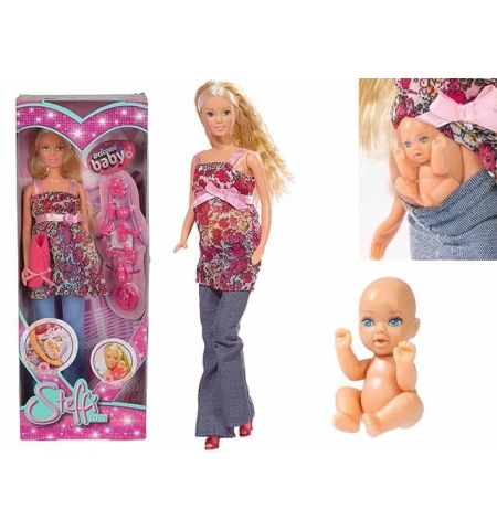 Muñeca Steffi embarazada MUÑECA STEFFI LOVE WELCOME BABY