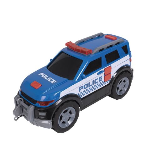 COCHE POLICIA 4X4 CON LUZ Y SONIDOS 42 CM COCHE POLICIA CON SONIDO TEAMSTERZ