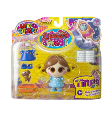 MUÑECA TINGA MIKRO GÜORLD CHAMOY AMIGUIS TINGA