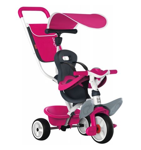 TRICICLO BABY BALADE ROSA 2 SMOBY TRICICLO