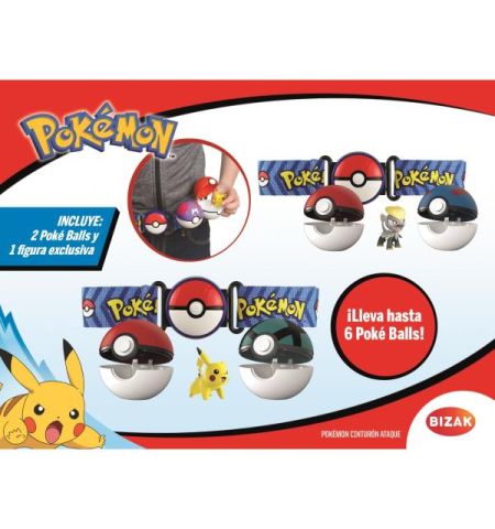 CINTURON ATAQUE POKEMON SDO. CINTURON DE POKEMON