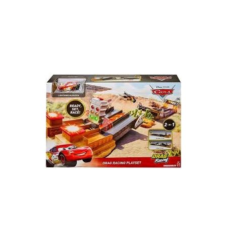 Disney / Pixar Cars Cars 3 XRS Xtreme Racing Juego de carreras de arrastre PISTA CARS