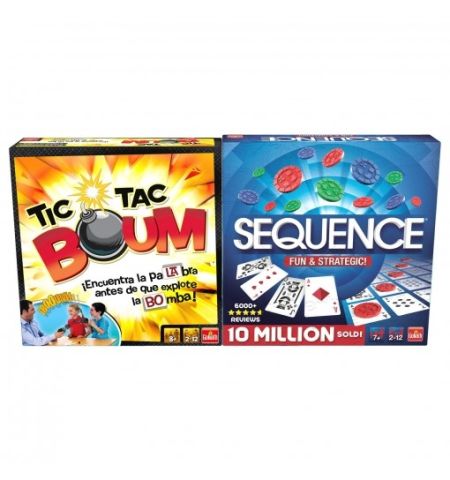 Pack Tic Tac Boum + Sequence PACK JUEGOS