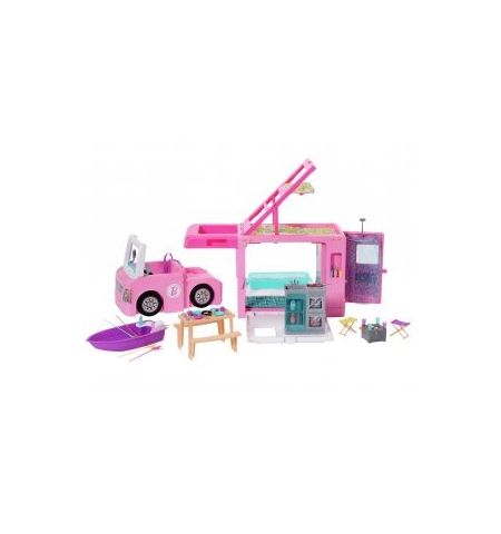 Barbie Autocaravana DreamCamper 3 en 1 AUTOCARAVANA BARBY