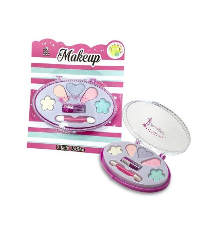 CAJA DE MAQUILLAJE OVALADA PARA NIÑOS 1602 TACHAN
MAKE UP