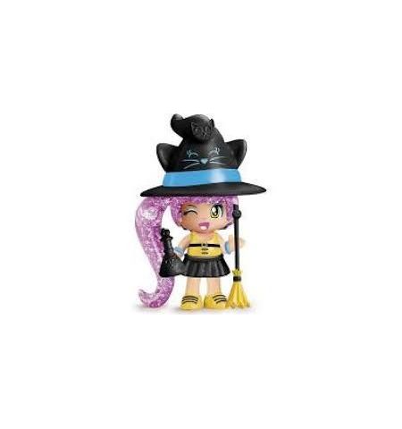 PINYPON - BRUJITA GORRO GATO MUÑECA PINYPON