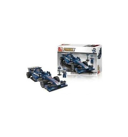 Sluban F1 Racing Car Blue PIEZAS DE CONSTRUCION