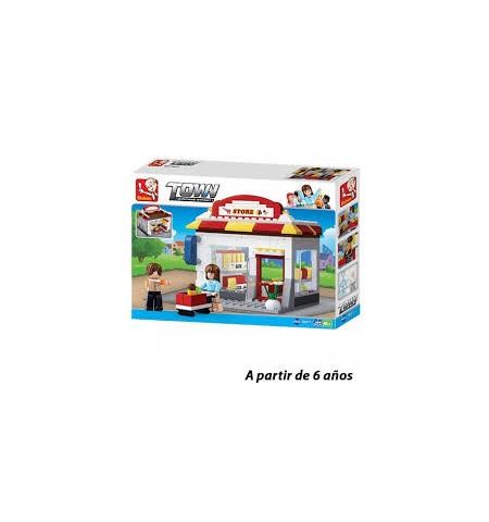Sluban Town Tienda 186 Piezas PIEZAS DE CONSTRUCION