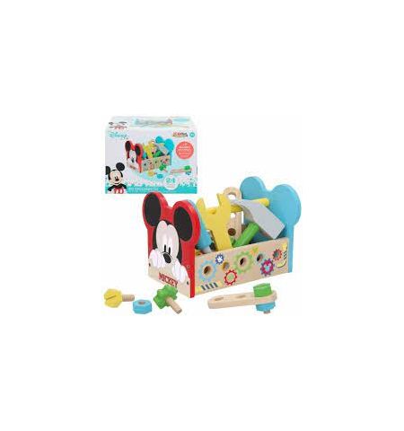 Set de Herramientas de Madera Mickey 21 Piezas Disney Baby HERRAMIENTAS DE MADERA