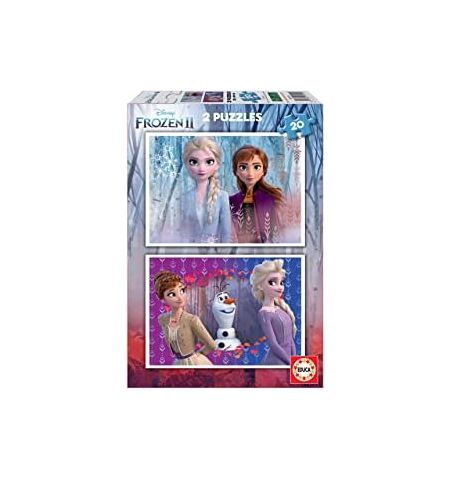 Puzzle Educa Frozen 2 de 2 x 20 Piezas PUZZLE FRONZE