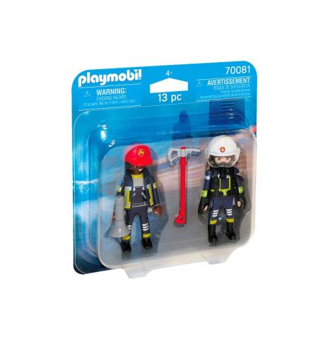 DUO PACK BOMBEROS PLAYMOBIL 70081