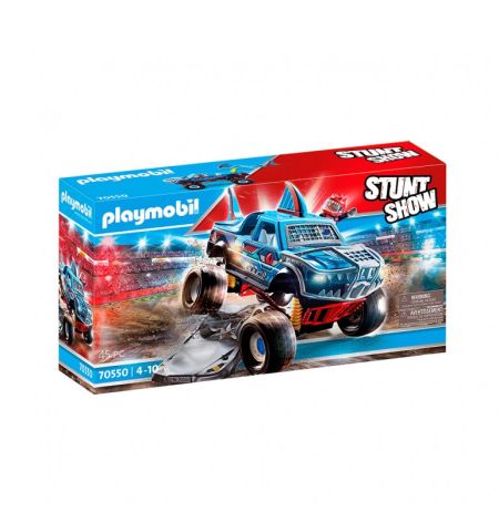STUNT SHOW MONSTER TRUCK SHARK PLAYMOBIL 70550