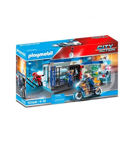 POLICIA: ESCAPE DE LA PRISION PLAYMOBIL 70568