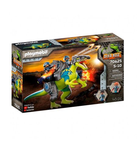 SPINOSAURUS: DOBLE PODER DE DEFENSA 70625 PLAYMOBIL PLAYMOBIL 70625