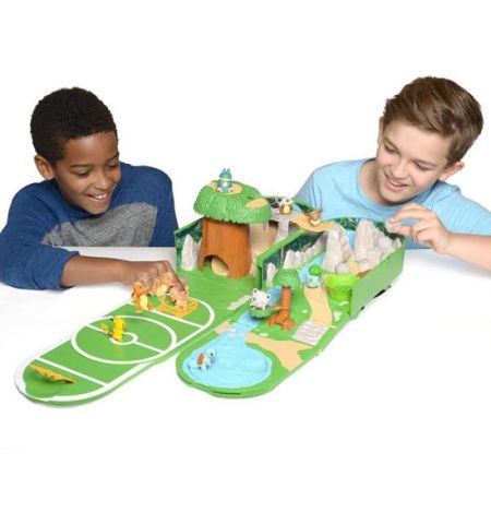 PLAYSET TRANSFORMABLE MUNDO POKEMON MOCHILA DE POKEMON