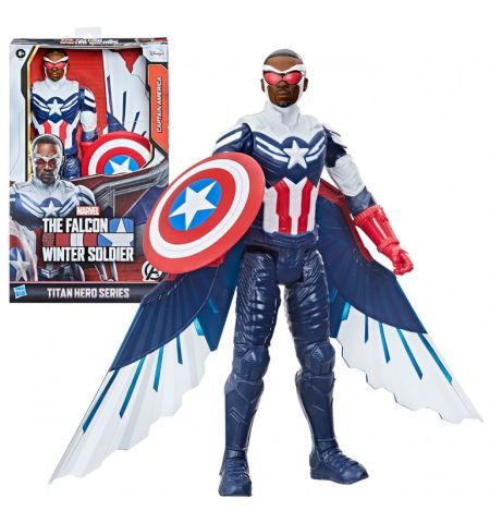 FIGURA TITAN HERO CAPITAN AMERICA CAPITAN AMERICA