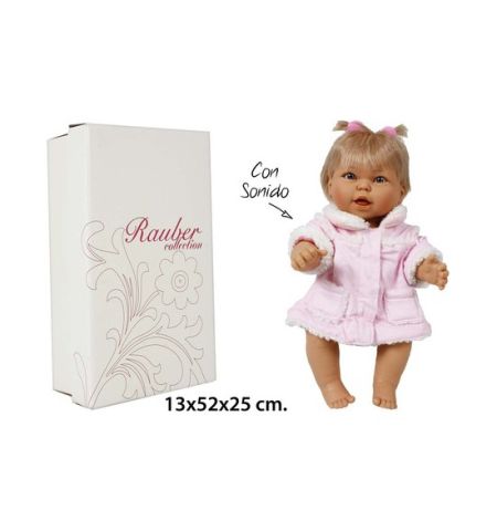 MUÑECO COLECCIÓN CON SONIDO MUÑECA NEGRITA