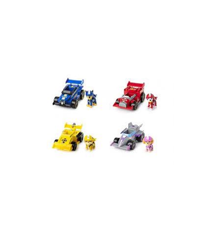 Bizak Patrulla canina Vehículo y Figura Race&go COCHE PAW PATROL