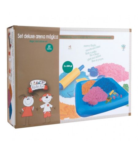 SET XL DE ARENA MÁGICA 1,5KG SET DELUXE ARENA MAGICA