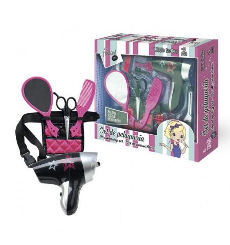 JUEGO DE PELUQUERIA CON SECADOR SECADOR TACHAN