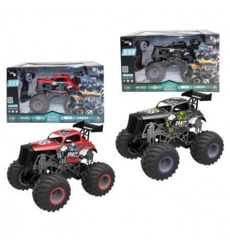 MONSTER CAR SPORT RC ESCALA 1:16 COLORES SURTIDOS COCHE RADIO CONTROL