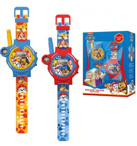 RELOJ WALKIE TALKIE 2 EN 1 PAW PATROL