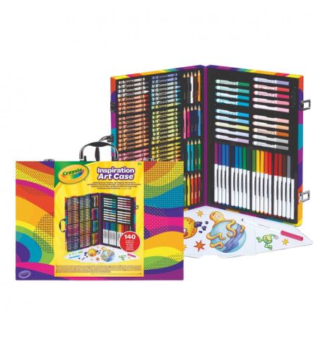 MALETÍN ARTISTA ARCOIRIS 140 PIEZAS MALETIN CRAYOLA