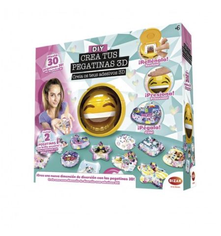 CREA TUS PEGATINAS 3D CREA TUS PEGATINAS 3D BIZAK