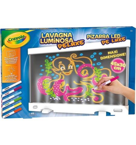 PIZARRA LED DE LUXE PIZARRA CRAYOLA