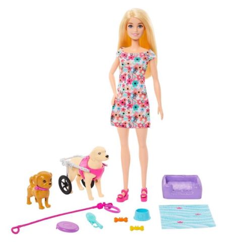 BARBIE PERRITO SILLA DE RUEDAS