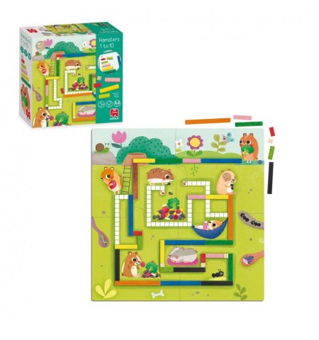 JUEGO HAMSTER 1-10 HAMSTERS 1 AL 10