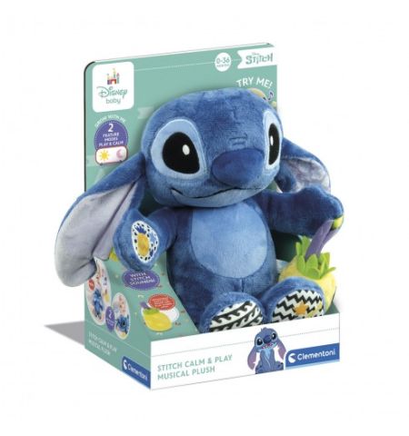 PELUCHE MUSICAL STITCH STITCH CALM Y PLAY