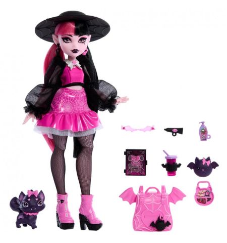 MUÑECA MONSTER HIGH FABULOSA DRACULAURA MOSTER HIGH DRACULAURA