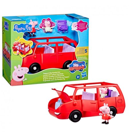 PEPPA PIG NUEVO AUTO ROJO DE LA FAMILIA EL GRAN AUTO DE LA FAMILIA PEPPA PIG