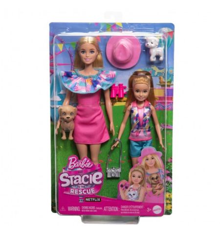 BARBIE  STACIE AL RESCATE PACCK 2 HERMANAS