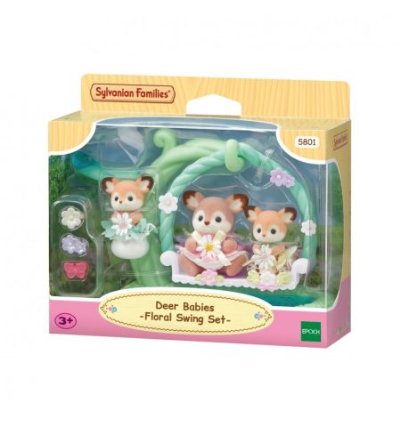 BEBÉS CIERVO EN EL COLUMPIO SYLVANIAN FAMILIES